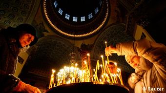 Orthodoxe Christen Feiern Weihnachten Welt Dw 06 01 2012
