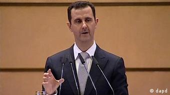 Syrien Assad Rede Januar 2012