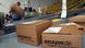 Packed boxes at Amazon's Bad Hersfeld logistics center, pictured on 18.6.2003. Packed boxes at Amazon's Bad Hersfeld logistics center, pictured on 18.6.2003.