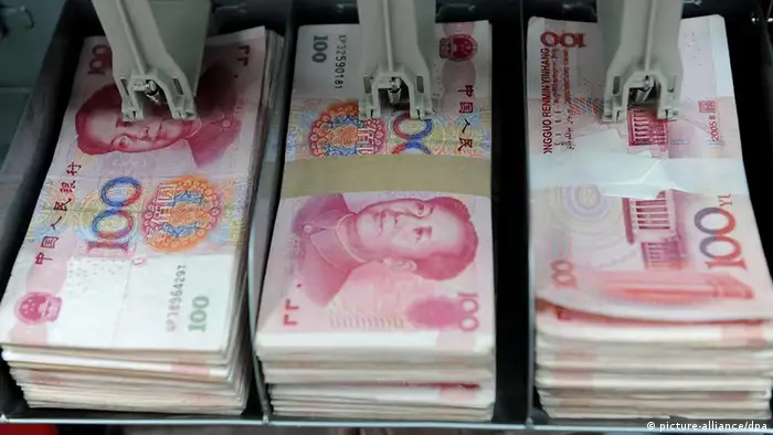 Symbolbild China Chinesische Währung Renminbi Yuan