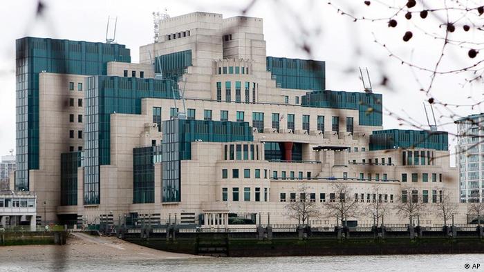 Großbritannien Geheimdienst Gebäude MI6 in London