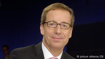 Michael Hüther, Direktor des Instituts der Deutschen Wirtschaft Köln, aufgenommen am 15.09.2011 während der ZDF-Talksendung Maybrit Illner zum Thema: Und am Ende kaum Rente... Wird Altersarmut normal? im ZDF-Hauptstadtstudio im Berliner Zollernhof Unter den Linden. Foto: Karlheinz Schindler