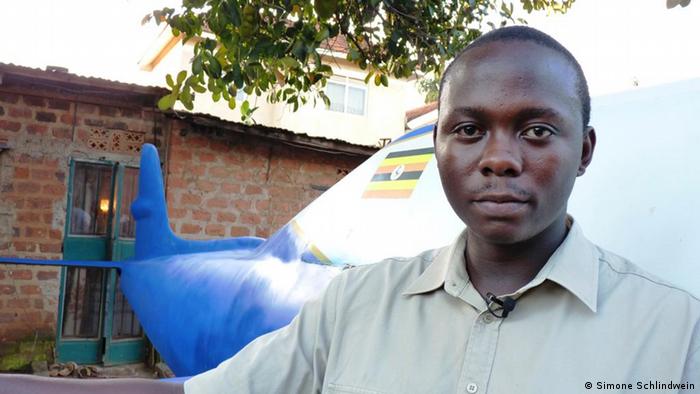 26 year old Ugandan flight engineer Chris Nsamba