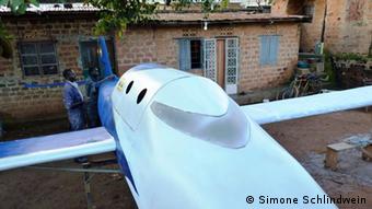 Ugandan flight engineer Chris Nsamba's home made orbital glider