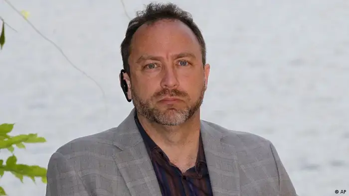 Jimmy Wales, co-founder and promoter of Wikipedia attends the Intelligence on the World, Europe, and Italy economic forum, at Villa d'Este, in Cernobbio, on the Como Lake, Italy, Friday, Sept. 3, 2010. (ddp images/AP Photo/Luca Bruno)
