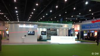 Das Foto wurde am 17.1.2012 auf der World Futur Energy Summit in Abu Dhabi gemacht. Foto: DW