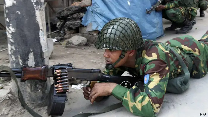 Bangladesch Dhaka Soldaten Armee Militär Soldat
