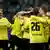 Die Dortmunder Spieler jubeln nach einem Tor von Kevin Grosskreutz (Foto: AP)