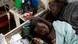 A malaria patient in eastern Congo A malaria patient in eastern Congo