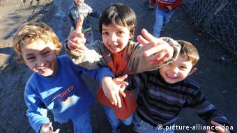 Romska djeca u Leposaviću