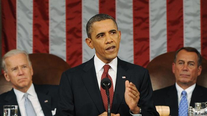سخنرانی اوباما در جمع نمایندگان پارلمان و مجلس سنا