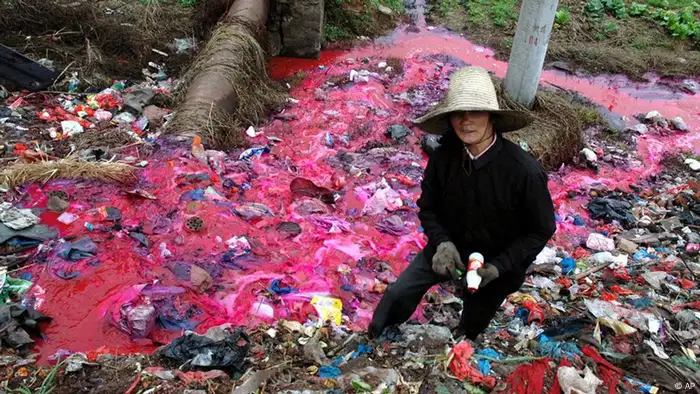 Wasserverschmutzung in China