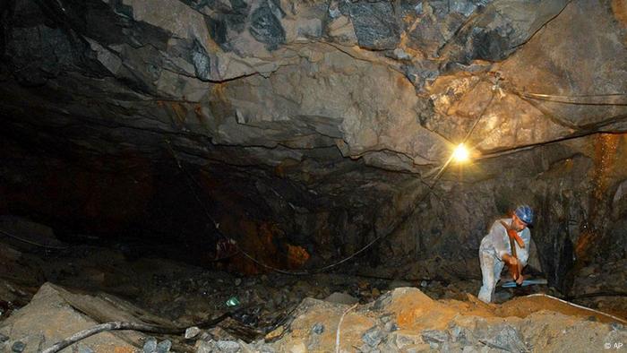 Brasilien Bergbau Mine Amazonien Ouro Verde