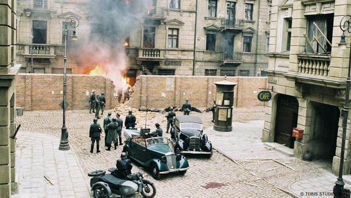 El rodaje de El pianista se llevó a cabo en los estudios de cine Babelsberg, en Berlín. 