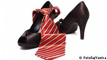 Krawatte und High-Heels; Quelle: Fotolia (#23768935)