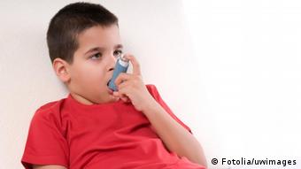 Kind mit Asthma Foto: Fotolia/uwimages #36595002