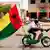 Guinea-Bissau Bissau Stadt Hauptstadt Fahne Flagge