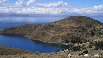 Peru Titicaca See Bedrohter See des Jahres 2012 Global Nature Fonds