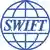 Firmenlogo des belgischen Finanzdienstleisters SWIFT