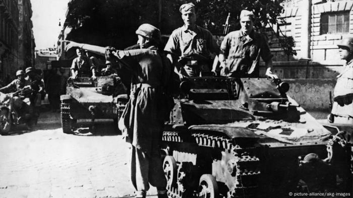 Besetzung Roms durch die deutsche Wehrmacht im September 1943 (Foto: akg-images)