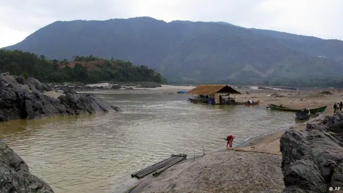Myanmar Fluß Irrawaddy Staudamm Projekt