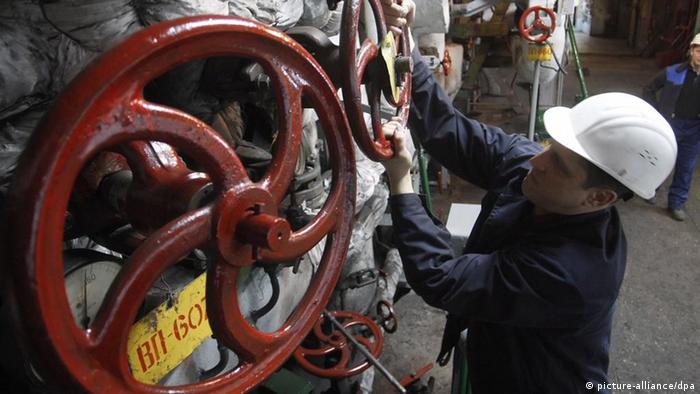 Ukraine Gaslieferung nach Europa