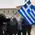 Griechenland Flagge Polizei