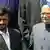 Irans Präsident Ahmadinedschad und Indiens Premier Manmohan Singh (Foto: AP)