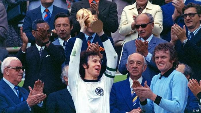Franz Beckenbauer bei der WM 1974