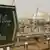 Iran Atomkraftwerk Atom Buschehr Schild