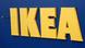 The IKEA logo on the side of a store The IKEA logo on the side of a store