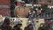 Egyptian soldiers stand guard near the defence ministry during a protest demanding that the army hand power over to civilians in Cairo February 10, 2012 Egyptian soldiers stand guard near the defence ministry during a protest demanding that the army hand power over to civilians in Cairo February 10, 2012