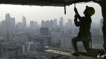 Bauarbeiter in Jakarta (Foto: ddp images)