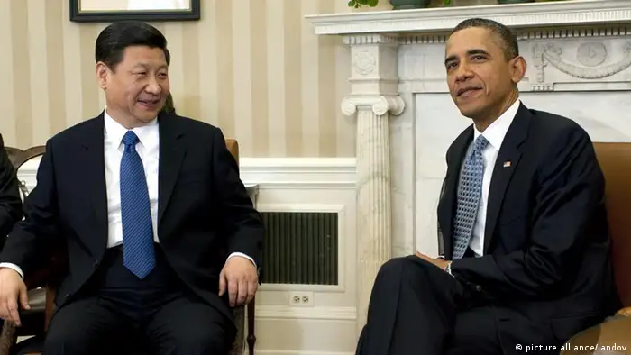 Xi Jinping und Barack Obama im Weißen Haus
