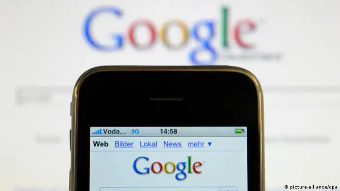 Google Suche auf einem iPhone (picture-alliance/dpa)