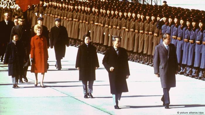 Staatsbesuch Richard Nixon in China 1972 (picture alliance/dpa)