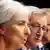 Jean-Claude Juncker, Christine Lagarde und Olli Rehn in Brüssel (Foto: Reuters)
