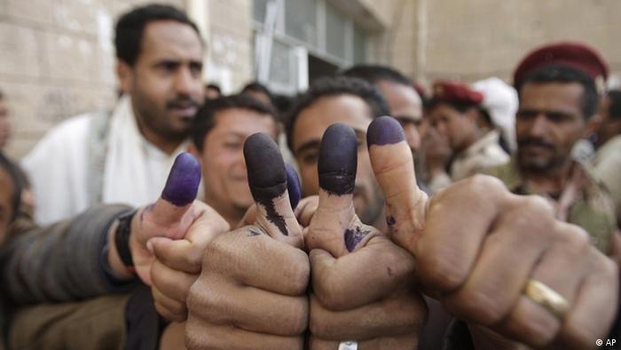 Wahl in Jemen (Foto:Hani Mohammed/AP/dapd).
