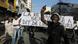 A small group of anti-government protesters carries a banner reading 'The Senegalese Revolution said to liberate the people,' as police allowed them to hold a brief, peaceful march on a main boulevard in central Dakar, Senegal Monday, Feb. 20, 2012. Senegal is less than a week away from a crucial presidential poll and unrest is growing, after days of clashes between anti-government supporters and the police. Protests over the weekend spread from the capital's downtown core to a dozen neighborhoods and to the interior. (Foto:Rebecca Blackwell/AP/dapd). A small group of anti-government protesters carries a banner reading 'The Senegalese Revolution said to liberate the people,' as police allowed them to hold a brief, peaceful march on a main boulevard in central Dakar, Senegal Monday, Feb. 20, 2012. Senegal is less than a week away from a crucial presidential poll and unrest is growing, after days of clashes between anti-government supporters and the police. Protests over the weekend spread from the capital's downtown core to a dozen neighborhoods and to the interior. (Foto:Rebecca Blackwell/AP/dapd).