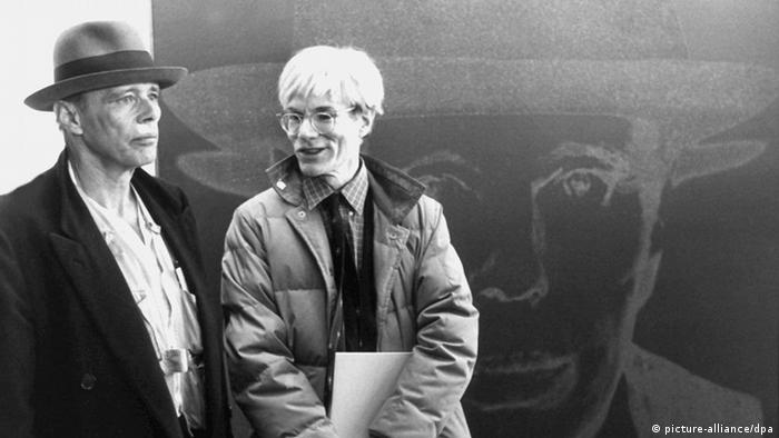 Joseph Boyce and Andy Warhol