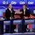 Ron Paul (l.), Mitt Romney (2. v.r.), Newt Gingrich (r.) und Rick Santorum bei der TV-Debatte (Foto: dapd)