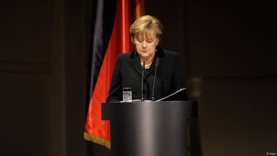 Angela Merkel na komemoraciji žrtvama NSU 2012. u Berlinu