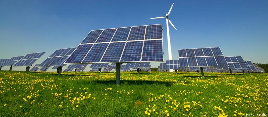 Fontes renováveis de energia, como a solar e a eólica, avançam segura, mas lentamente