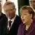Angela Merkel y Jean-Claude durante cumbre de la UE. (Archivo).