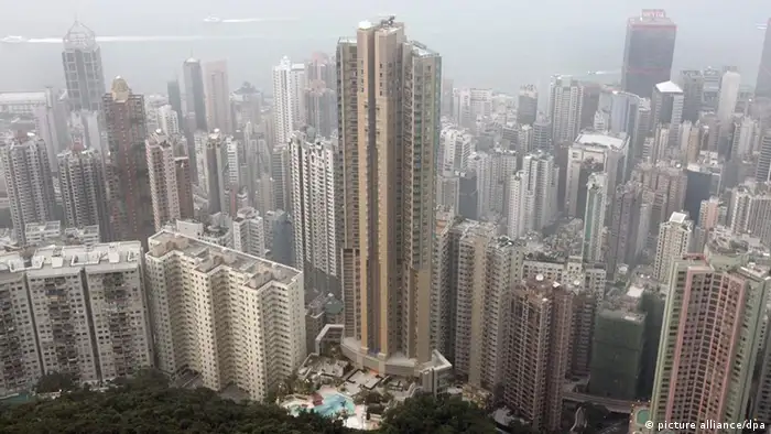 China Hongkong Panorama Rekordpreis für Luxus-Appartment