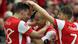 Mainz players celebrate Mainz players celebrate