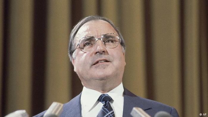 Portrait Alt-Bundeskanzler Helmut Kohl