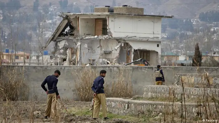 Bin Ladens Versteck in Abbottabad , Pakistan