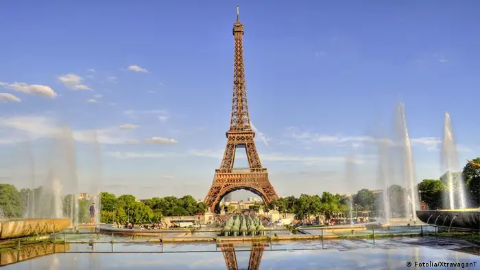 Symmbolbild zu Paris, Eiffelturm. Bild: Fotolia/XtravaganT #25497054