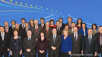 Gruppenfoto Europäische Kommission Barroso II